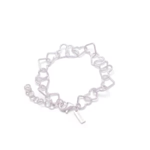 Pulsera Love Plata Eslabones