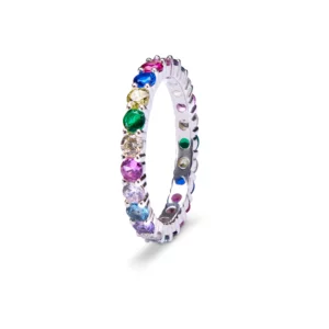 Anillo Diamonds Rainbow